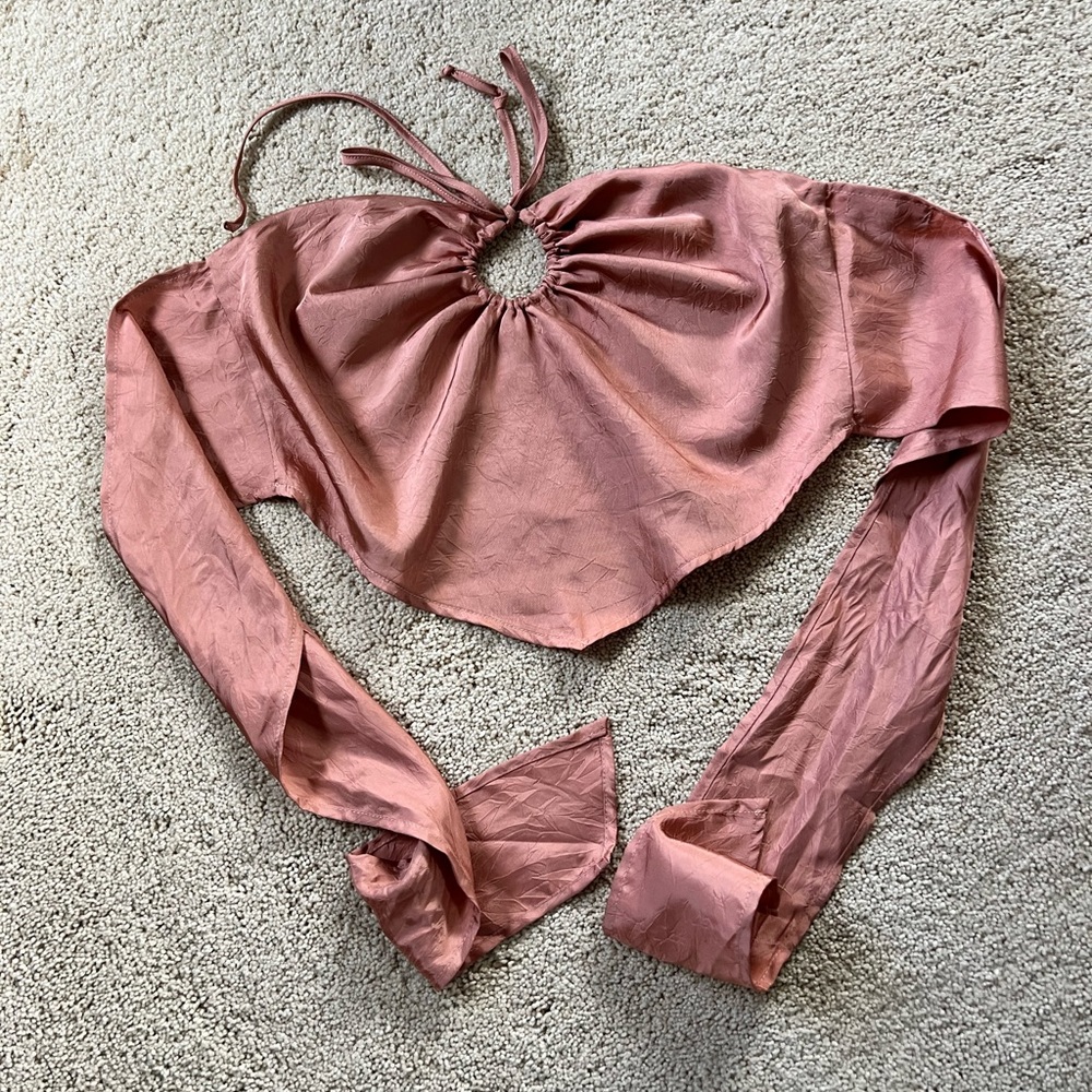 Tie bandana top